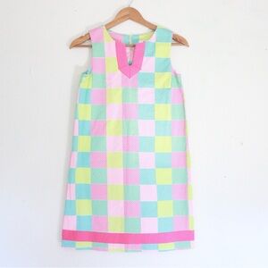 Vineyard Vines Whale Patchwork Shift Dress